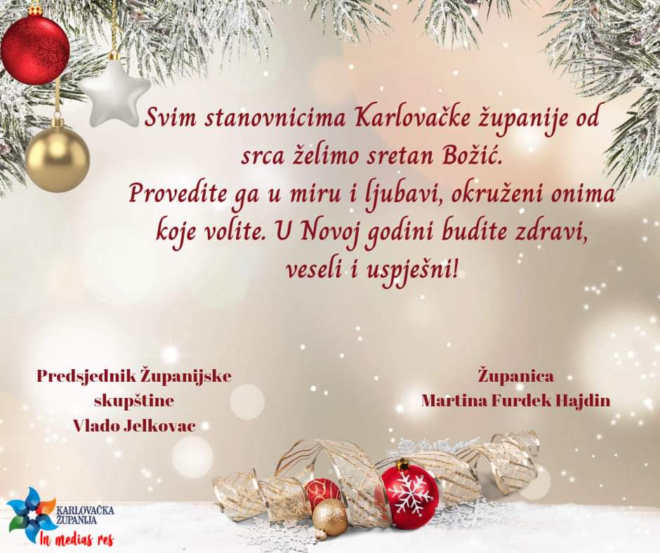 Božićna i novogodišnja čestitka 2022