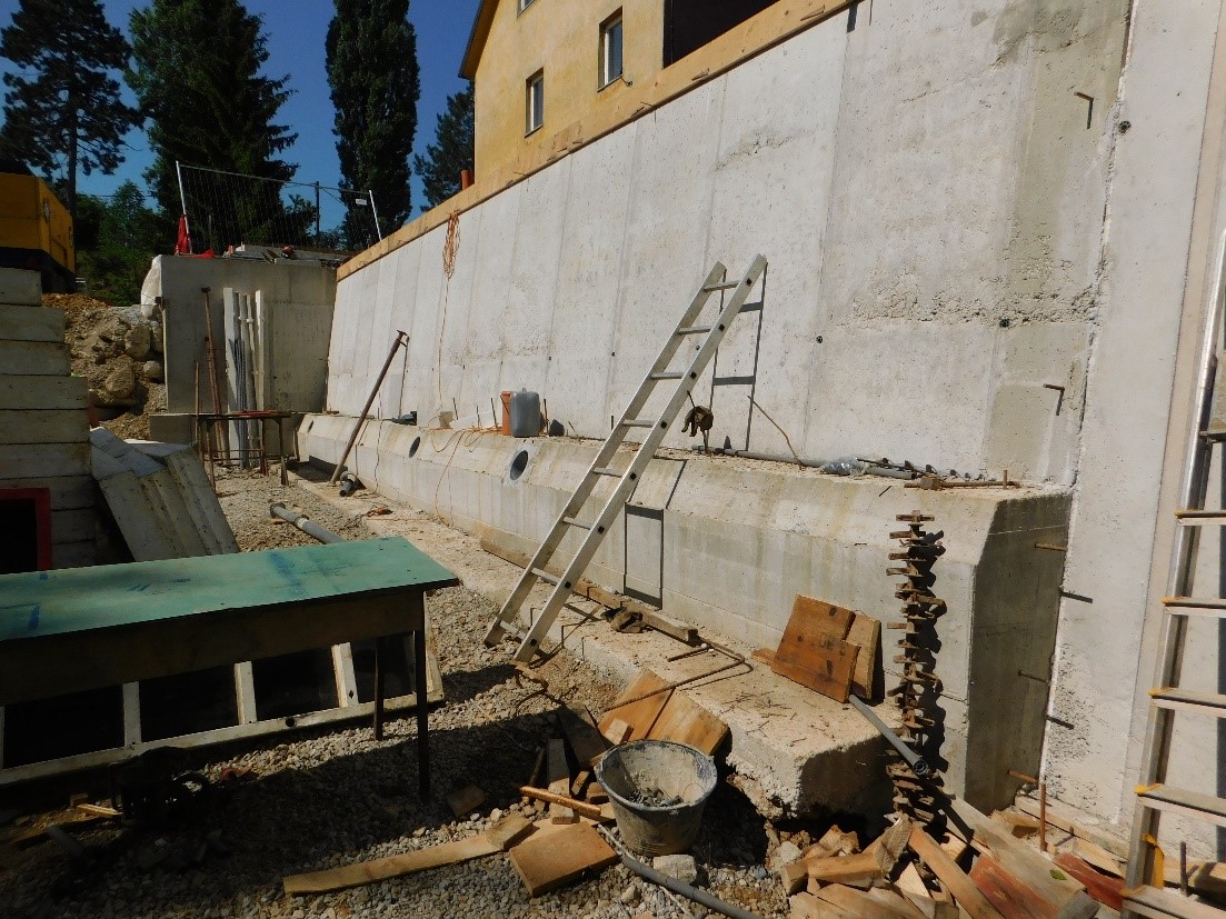 sanacija klizišta pri OŠ Netretić