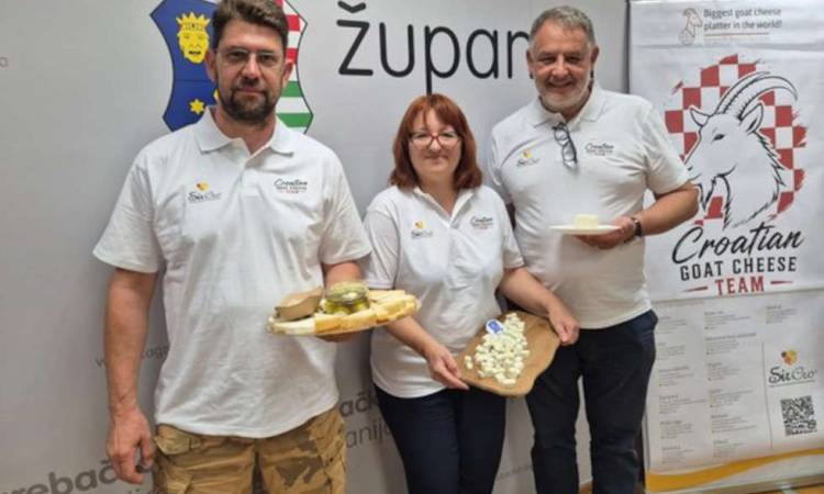 Sirari iz Karlovačke županije u „Croatian Goat Cheese Team-u